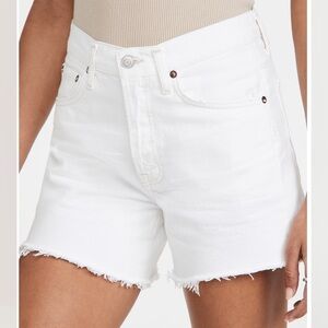 Agolde white short size 24